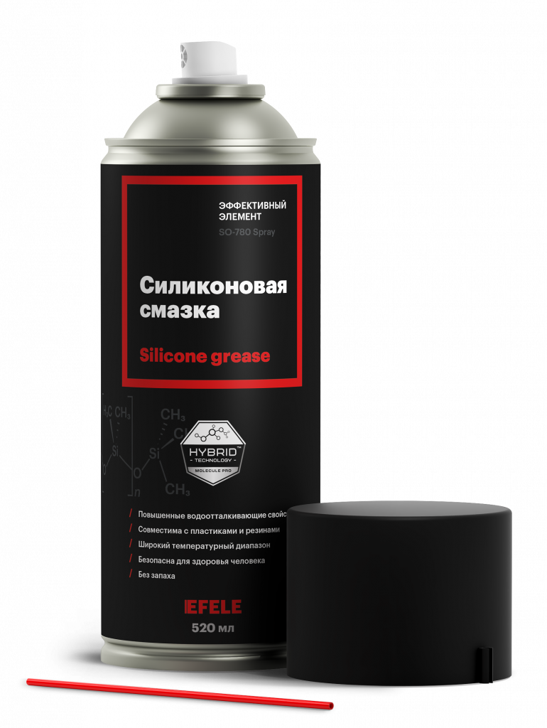 Силиконовая смазка EFELE SO-780 Spray Силиконовая смазка EFELE SO-780 Spray