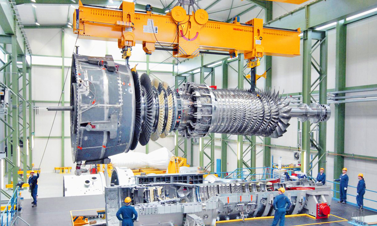 High-power gas-turbine installation (large gas turbine): purpose ...