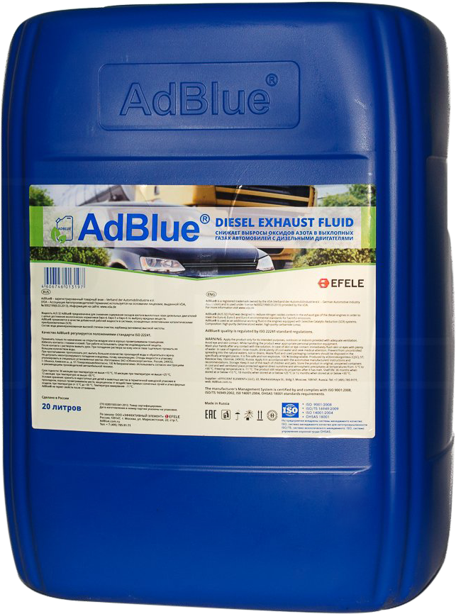 Жидкость для систем SCR EFELE AdBlue